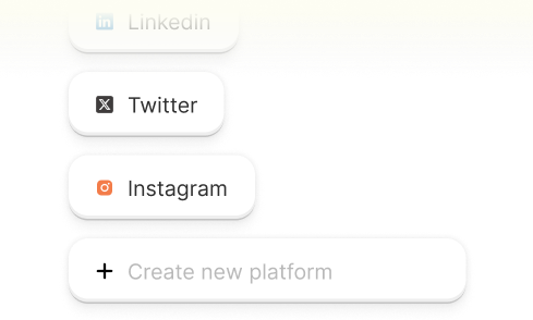 Platform Customization